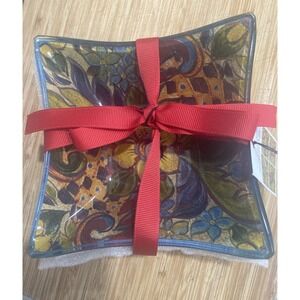 Set of 4 Prima Design NY Square Assorted Glass Bowls by Kate McRostie Item#4382